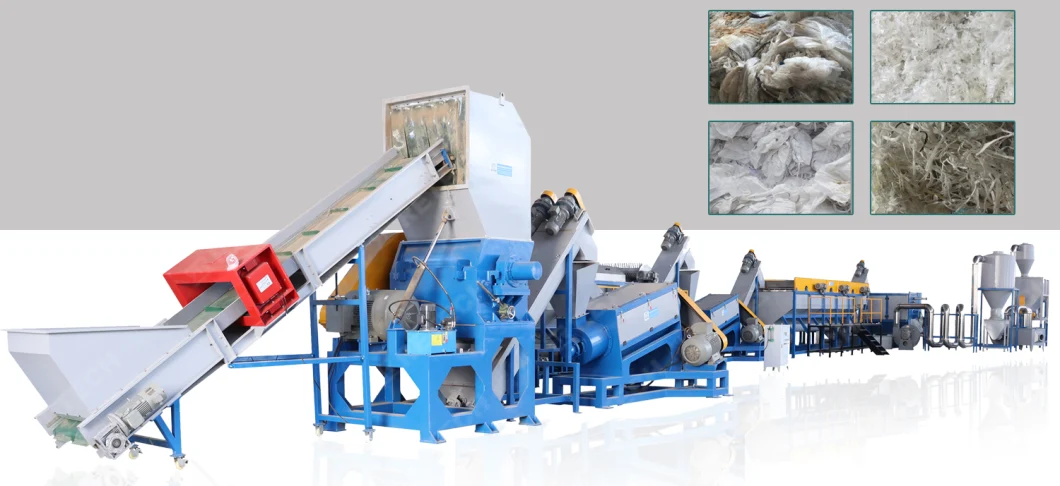 Hard Plastics Washing Line Waste PE Recycling Machine