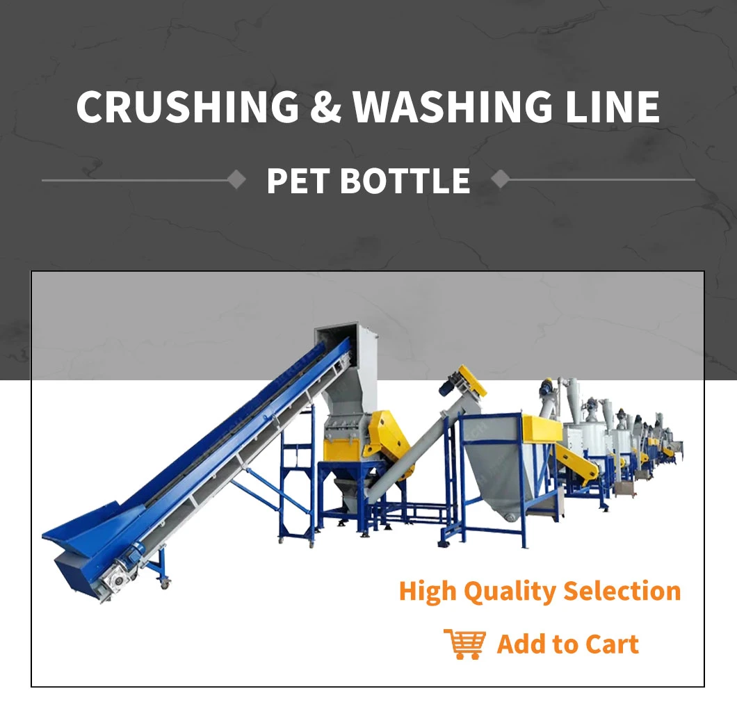 Wholesale Waste Plastic Wastes Pet HDPE Milk Bottle Flakes Scraps PE LDPE Film PP Woven Bags Agriculture Film Crushing Washing Recycling Production Machine Line