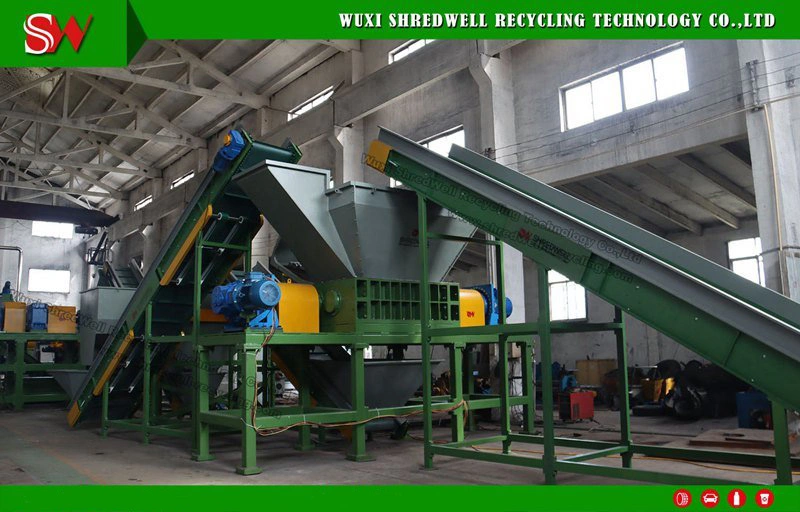 Scrap/Waset Metal Recycling Machine Metal Drum Shredding Equipment