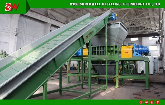 Schrott-/Abfallmetall-Recyclingmaschine, Metalltrommel-Zerkleinerungsanlage